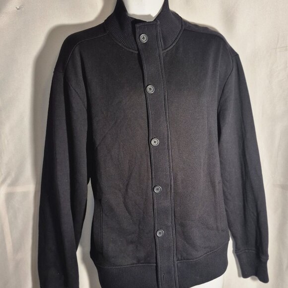 APT. 9 sweater-jacket, Dark Black, in size XL - Picture 2 of 12